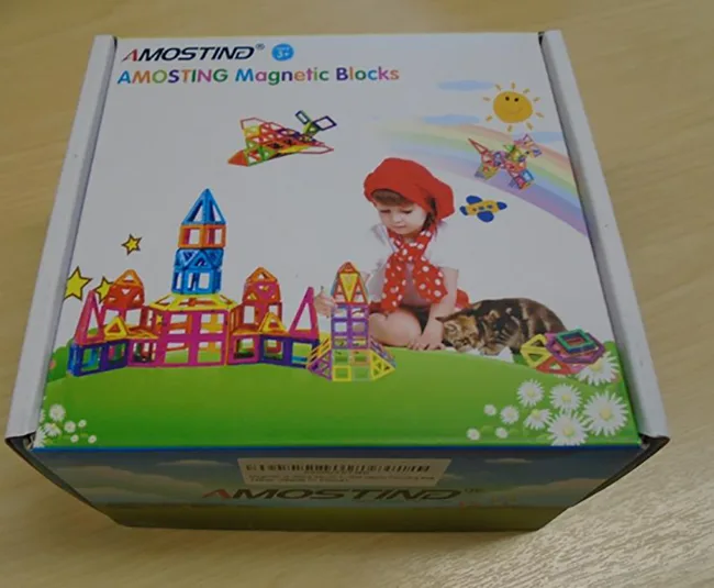 Giocattolo magnetico «Magnet Building Blocks» (Amosting)