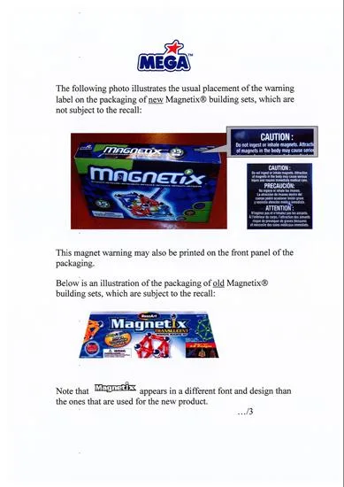 Magneti – Magnetix (MEGA brands; RoseArt)