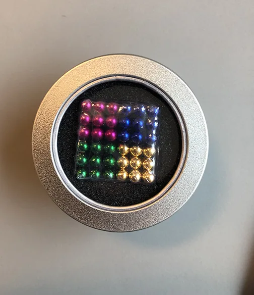 Set di giocattoli magnetici «Magnetic balls 5mm multicolour» — foto 2 dell'alert A12/01830/20