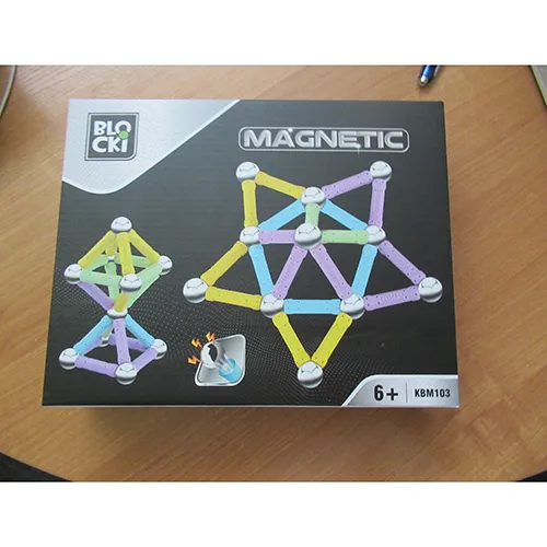 Giocattolo magnetico «MAGNETIC BLOCKI» (Toys4All)