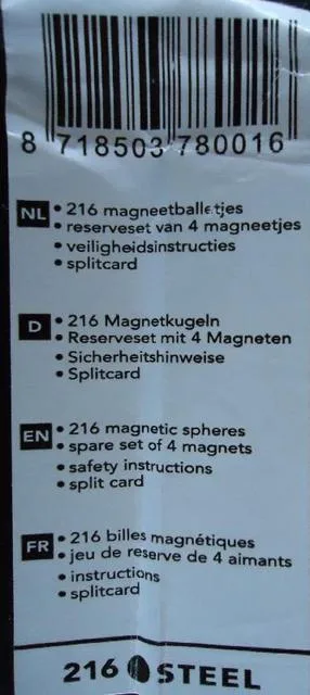 Giocattolo magnetico «Magnetic Brainpuzzle» — foto 2 dell'alert A12/0183/13