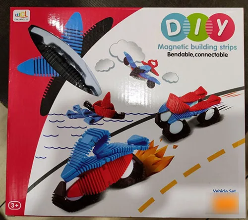 Set di giocattoli magnetici «Magnetic building strips» — foto 1 dell'alert A12/03002/23