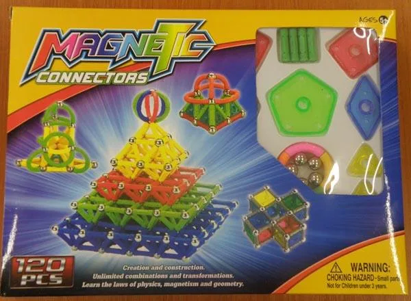 Giocattolo magnetico «Magnetic Connectors» (Anjanto Toys)