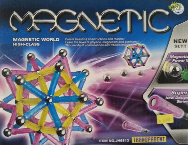Giocattolo magnetico «MAGNETIC -  Magnetic World High-Class» (J&amp;H Dragon Toyz)