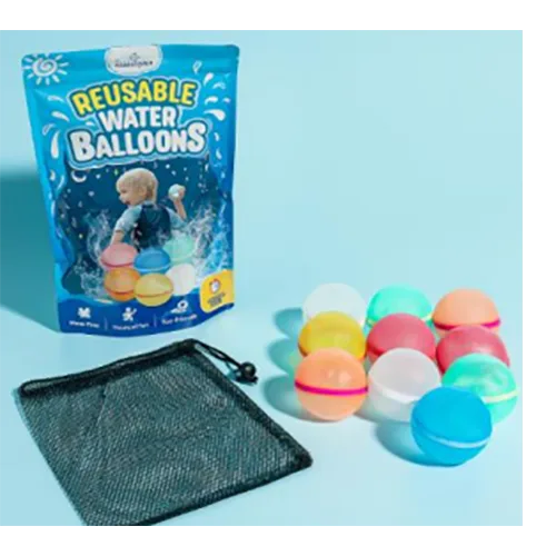 Palloncini ad acqua «Magnetic Reusable Water Balloons» (TheKiddoSpace)