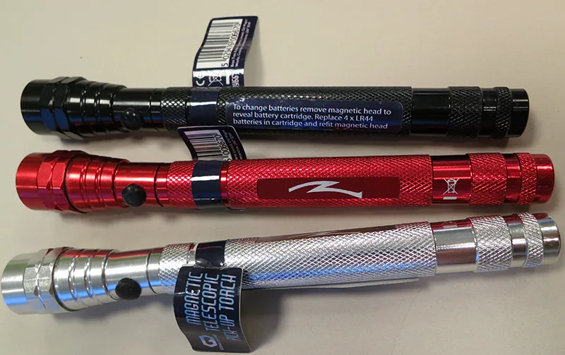 Torcia «Magnetic Telescope Pick-Up Torch / Magnetisk gripeve» — foto 1 dell'alert A12/00296/20
