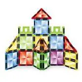Giocattolo magnetico «Magnetic tiles» (Jollity works)