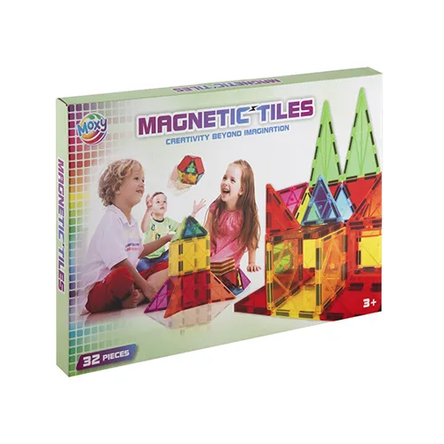 Giocattolo magnetico «Magnetic'Tiles» (MOXY)