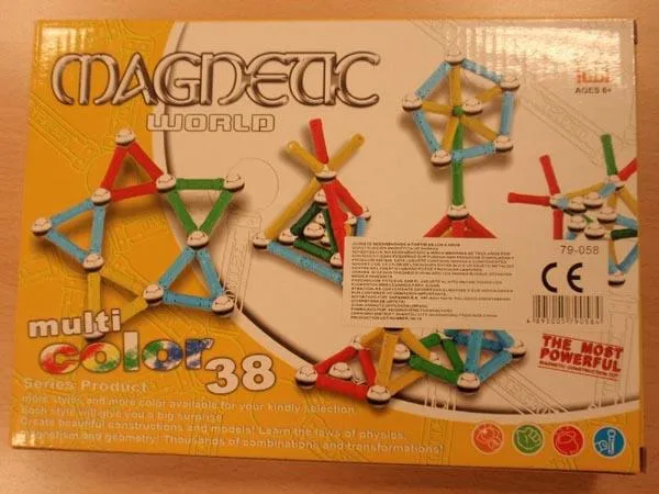Giocattoli magnetici «Magnetics Connectors/Magnetic World» (KAPAXKO)