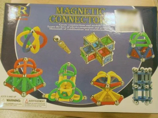 Giocattoli magnetici «Magnetics Connectors/Magnetic World» — foto 3 dell'alert A12/0382/15