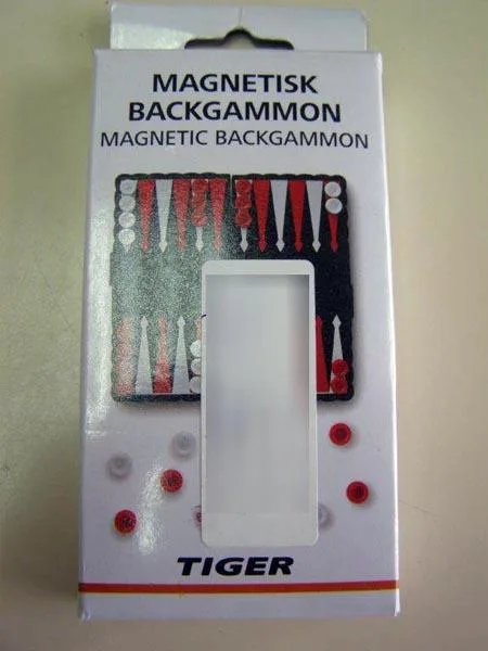 Set di backgammon magnetici «MAGNETISK BACKGAMMON ('Magnetic Backgammon')» (Tiger)