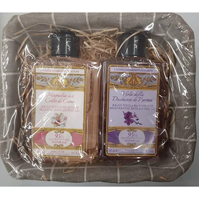 Set di cosmetici «Magnolia dei Canti di Como e Viola della Duchessa di Parma» — foto 1 dell'alert A12/02336/24
