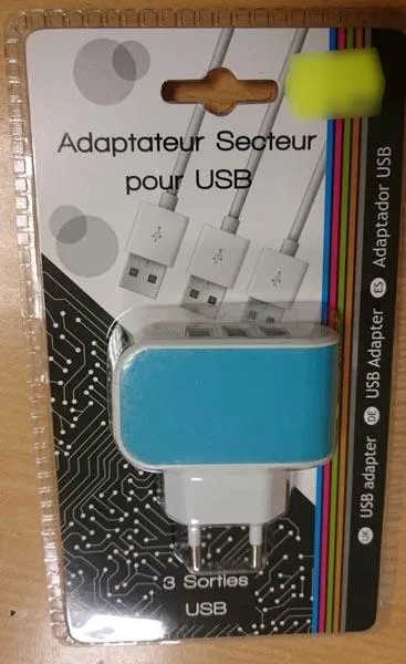 Caricabatterie USB «Mains/USB adapter» (Joja)