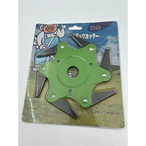 Attacco per taglierina a spazzole «MALAXA LIANXIAO - Trimmer Head, Universal 6 Teeth Blades Cutter Trimmer Head Double Side…» — foto 1 dell'alert A12/00468/24