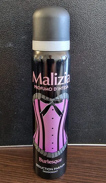 Spruzzo di deodorante «Malizia Profumo D'Intesa Burlesque» (Malizia)