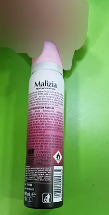 Spruzzo di deodorante «Malizia profumo d'intesa» — foto 2 dell'alert A12/00769/23