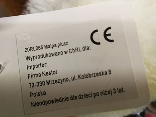 Giocattolo morbido «Malpa plusz» — foto 2 dell'alert A12/01582/21