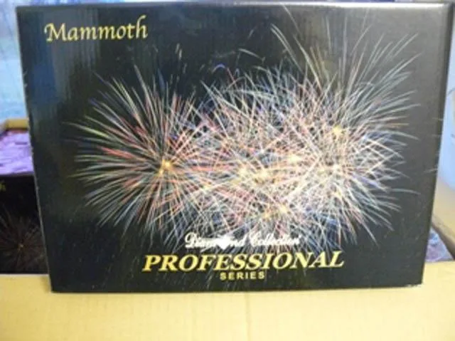 Fuochi d'artificio «Mammoth» (Professional Series)