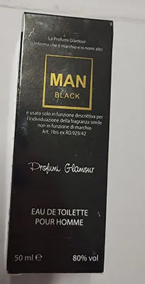 Eau de toilette «Man Black» — foto 2 dell'alert A12/01996/23