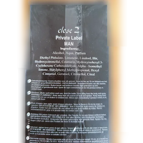 Eau de toilette «MAN CLOSE 2» — foto 2 dell'alert SR/01425/26