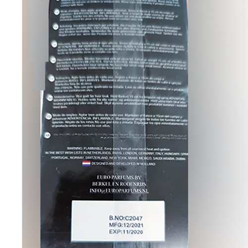 Eau de toilette «MAN CLOSE 2» — foto 3 dell'alert SR/01425/26