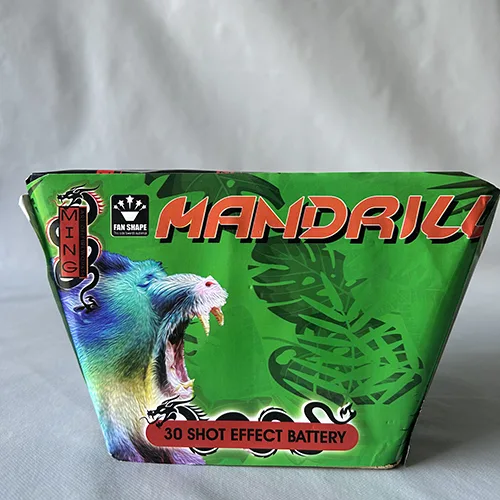 Fuochi d'artificio «Mandrill» (MING - Art of Fireworks)