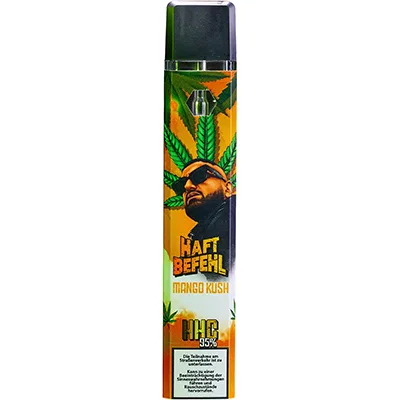 Sigaretta elettronica «Mango Kush, 95% HHC» (Haftbefehl)