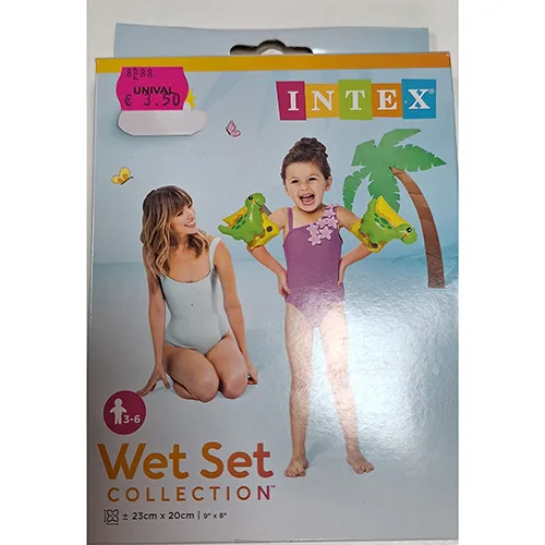 Braccialetti gonfiabili «Manguitos hinchables dinosaurio» (Intex)