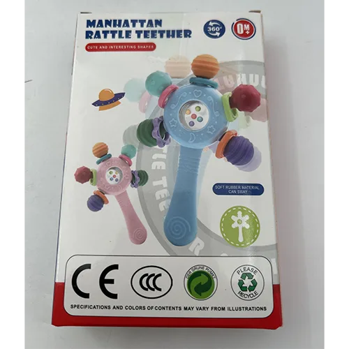 Giocattolo per dentizione «Manhattan Rattle Teether»
