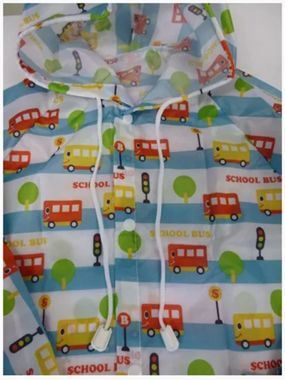 Giacca impermeabile per bambini «Manteau imperméable à capuche pour enfants, imperméable, mignon, pour filles et garçons.» (HAPPY FUN)