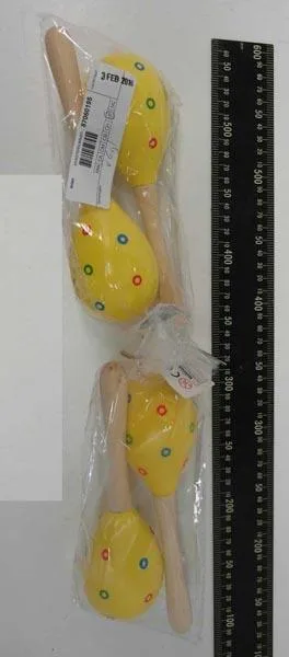 Sonaglioni «Maracas set 19 cm» (Van Cranenbroek)