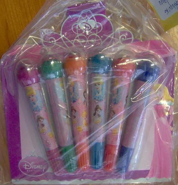 Marcatori "Roller Stamp Markers" &amp; #13; &amp; #13; (Disney Princess)