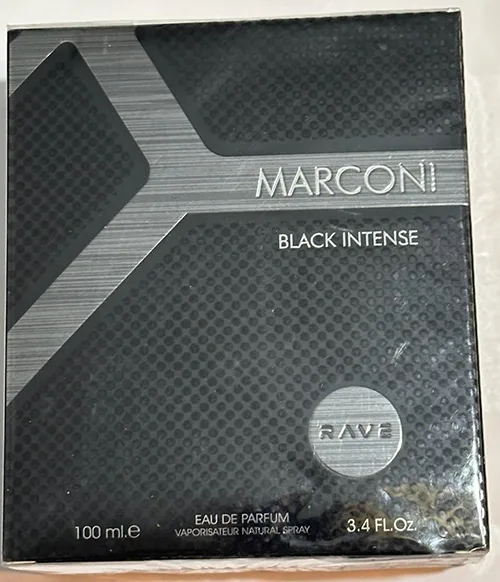 Profumo «Marconi Black Intense» — foto 1 dell'alert A12/01166/23