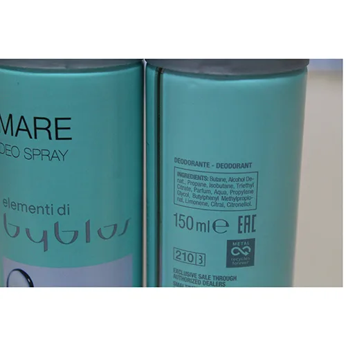 Deodorant «Mare deo spray» — foto 2 dell'alert A12/03685/24
