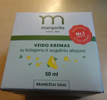 Crema viso «Margarita Cream with Collagen and Vegetable Oils» (Margarita)