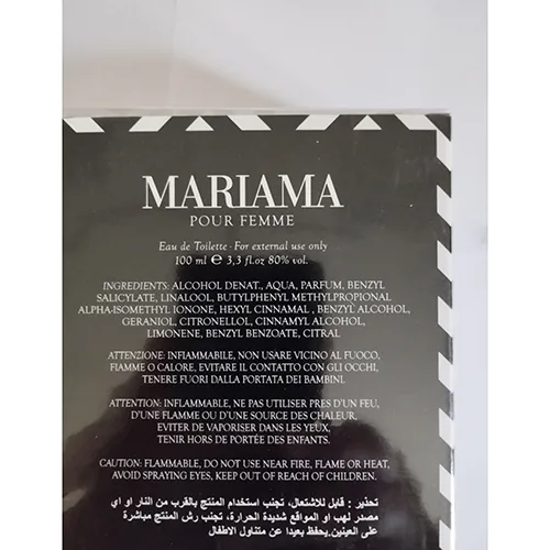 Eau de toilette «Mariama» — foto 3 dell'alert SR/00010/25