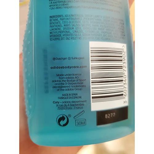 Gel doccia «Marine extract» — foto 3 dell'alert A12/02141/24