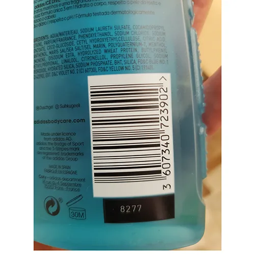 Gel doccia «Marine extract» — foto 4 dell'alert A12/02141/24