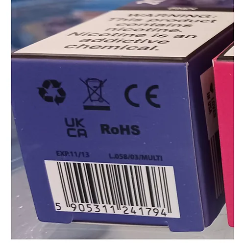Sigaretta elettronica monouso «MARS 9000 GRAPE» — foto 4 dell'alert A12/00252/24