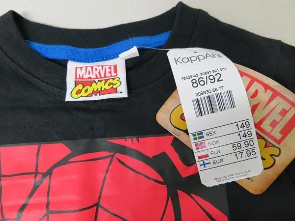 Maglione a maniche lunghe «Marvel, Spider Man» — foto 1 dell'alert A12/1523/16