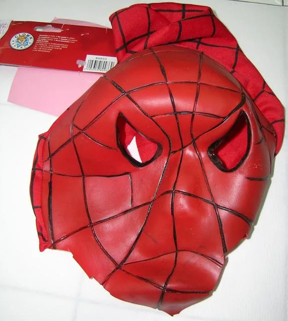 Maschera di carnevale giocattolo "Spiderman" (il prodotto può essere (Clown Republic)