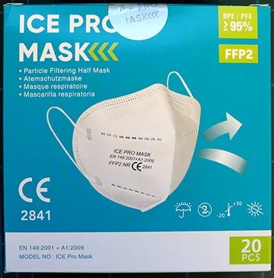 Maschera filtro antiparticolato (ICE Pro Mask)