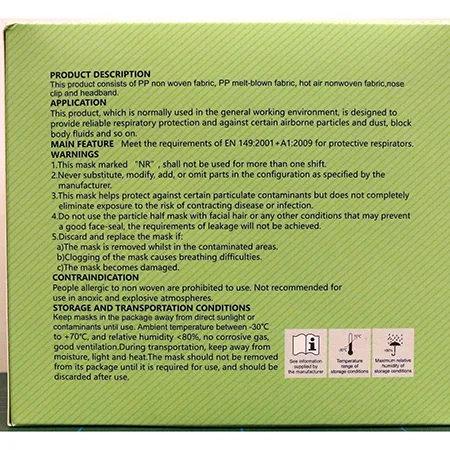 Maschera filtro antiparticolato — foto 1 dell'alert A12/00115/24