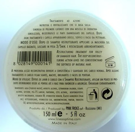 Maschera ristrutturante per capelli — foto 1 dell'alert 1420/08