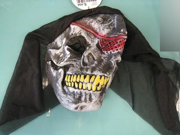 Maschera di fantasia-vestito «Masque souple ('Flexible mask')» (HAPPY HALLOWEEN)