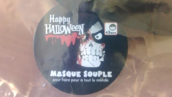 Maschera di fantasia-vestito «Masque souple ('Flexible mask')» — foto 2 dell'alert A12/1737/16