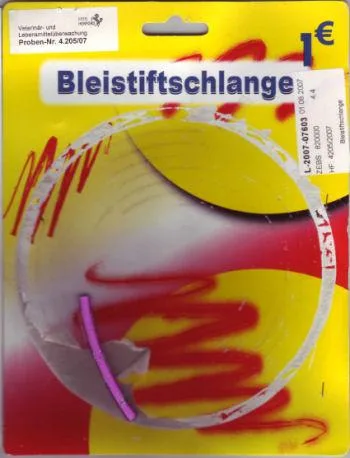 Matita di serpente – "Bleistiftschlange" (TEDi GmbH &amp; Co. KG)