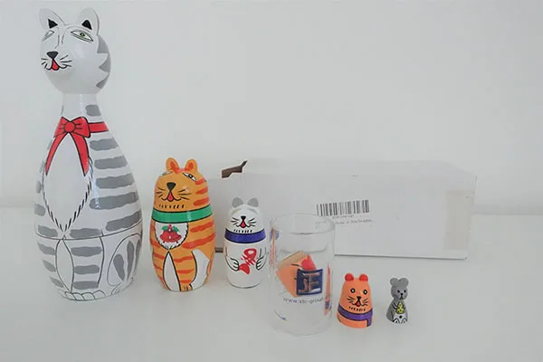 Set di bambole nidificanti «Matroschka aus Holz, Matrjoschka Russian Nesting Dolls, Stapel Puppe Spielzeug, etc. ...» — foto 6 dell'alert A12/02731/23