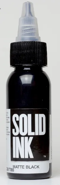 Inchiostro del tatuaggio «Matte Black» (Solid Ink)