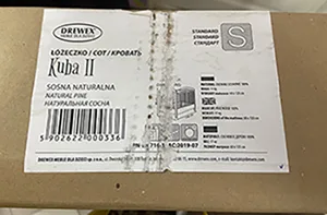Lettino per bambini «MEBLE DLA DZIECI sp. z o.o.» (Drewex)